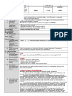 7 Science 7 Week 2 First: School Grade Level Teacher Learning Area Teaching Dates and Time Quarter