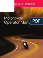 Motorcycle Operator Manual