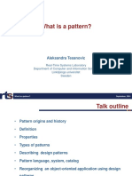 What Is A Pattern?: Aleksandra Tesanovic