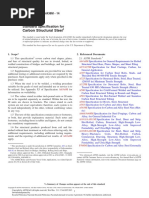 Carbon Structural Steel: Standard Specification For