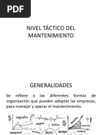 Nivel Táctico Del Mantenimiento