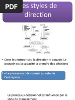 Styles de Direction