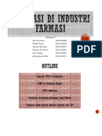 Kelompok 3 - Regulasi Di Industri Farmasi