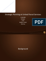 Strategic Planning at United Parcel Services: 1/28/2009 Baringin Emily Matthew Smith Shin-Haa