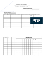 Manila Central University College of Nursing and School of Midwifery Community Health Survey Form