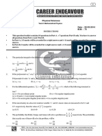 Dy y X X DX: Test-II: Mathematical Physics