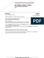 2010 H2 Prelim Papers With Answers (9646) Papers 1, 2 and 3