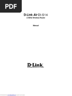 D-Link Air: 2.4Ghz Wireless Router