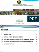 Roadmap Biodiesel Indonesia