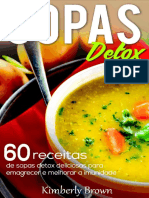 Sopas Detox 60 Receitas