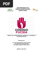 Modelo Atencion Codigo Fucsia