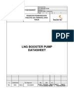 LNG Booster Pump Datasheet