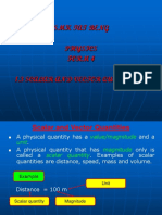 1.3 Scalar and Vector Quantities