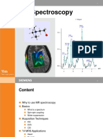 MR Spectroscopy: Jan Ruff