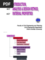 Materi Kuliah I - Pengantar Beton 1