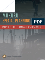 Mukuru Nairobi Health Impact Assessment 2019 - UCB R