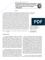 183 Comparison of Indigenous and Scientific Knowledge On Soil Classification Among Farmers in Imugan Nueva Vizcaya Philippines