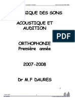 Acoustique PDF