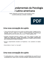 Categorias Fundamentais Da Psicologia Social Latinoamericana