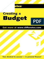 Budget: Creating A