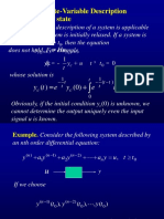 1-2 State-Variable Description: The Concept of State