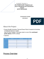 Summer Training Maintenance in Distribution and Transmission Network