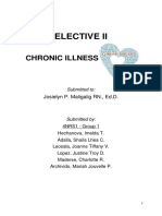 Elective II Group 1 Chronic Illness