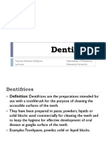 Dentifrice