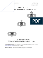 Afsc 1C1X1 Air Traffic Control Operations: Master