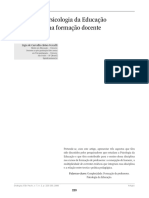 Psicologia Da Educação Na Formação Docente-1 PDF