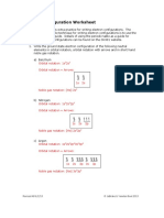 Electron Configuration Worksheet: Revised Ab 6/2/13 © Labrake & Vanden Bout 2013