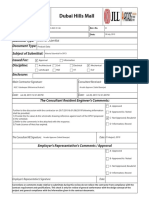 Dubai Hills Mall: Document Type