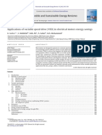 Application of Variable Speed Drive (VSD) in Electrical Motor Energy Saving