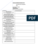 1L Interview Skills Mini Clinic Handouts