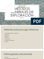 Métodos Generales de Exploración