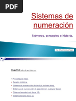 Sistemas Numeracion Presentación