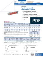 Type N Dual Coaxial Reflectometer Couplers