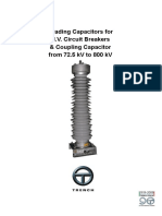 Grading Capacitors For H.V. Circuit Breakers & Coupling Capacitor From 72.5 KV To 800 KV