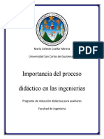 Importancia Del Proceso Didactico