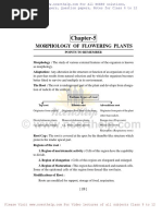 Chapter-5: Morphology of Flowering Plants