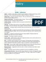 Worksheet 3.1: Chapter 3: Periodicity - Glossary