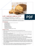 Low Carb Keto Bread PDF