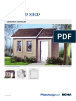 Build A Backyard Shed: Construction Plan