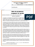 Guia Prueba Saber 5° A y B Con Respuesta