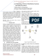 Application of Scada in Modeling of Power Distribution Systems and Induction Motor