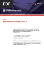 RHEL6 Datasheet