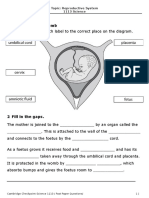 Reproduction Worksheet 1113 Checkpoint Science