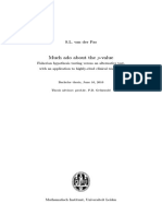 Much Ado About The P-Value: S.L. Van Der Pas