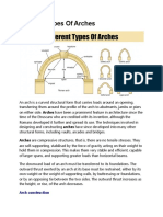 Different Types of Arches