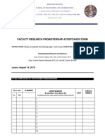 FRP Acceptance Form and GuidelinesA